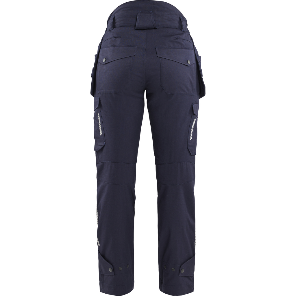 Blaklader Ladies Craftsman Work Trousers, Navy Blue (4)