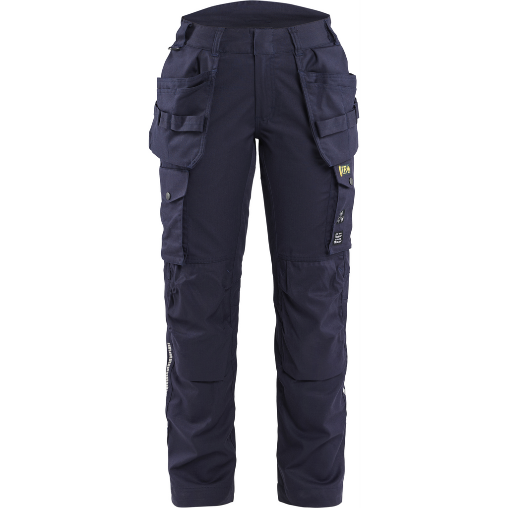 Blaklader Ladies Craftsman Work Trousers, Navy Blue