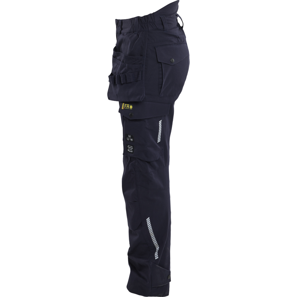 Blaklader Ladies Craftsman Work Trousers, Navy Blue (3)