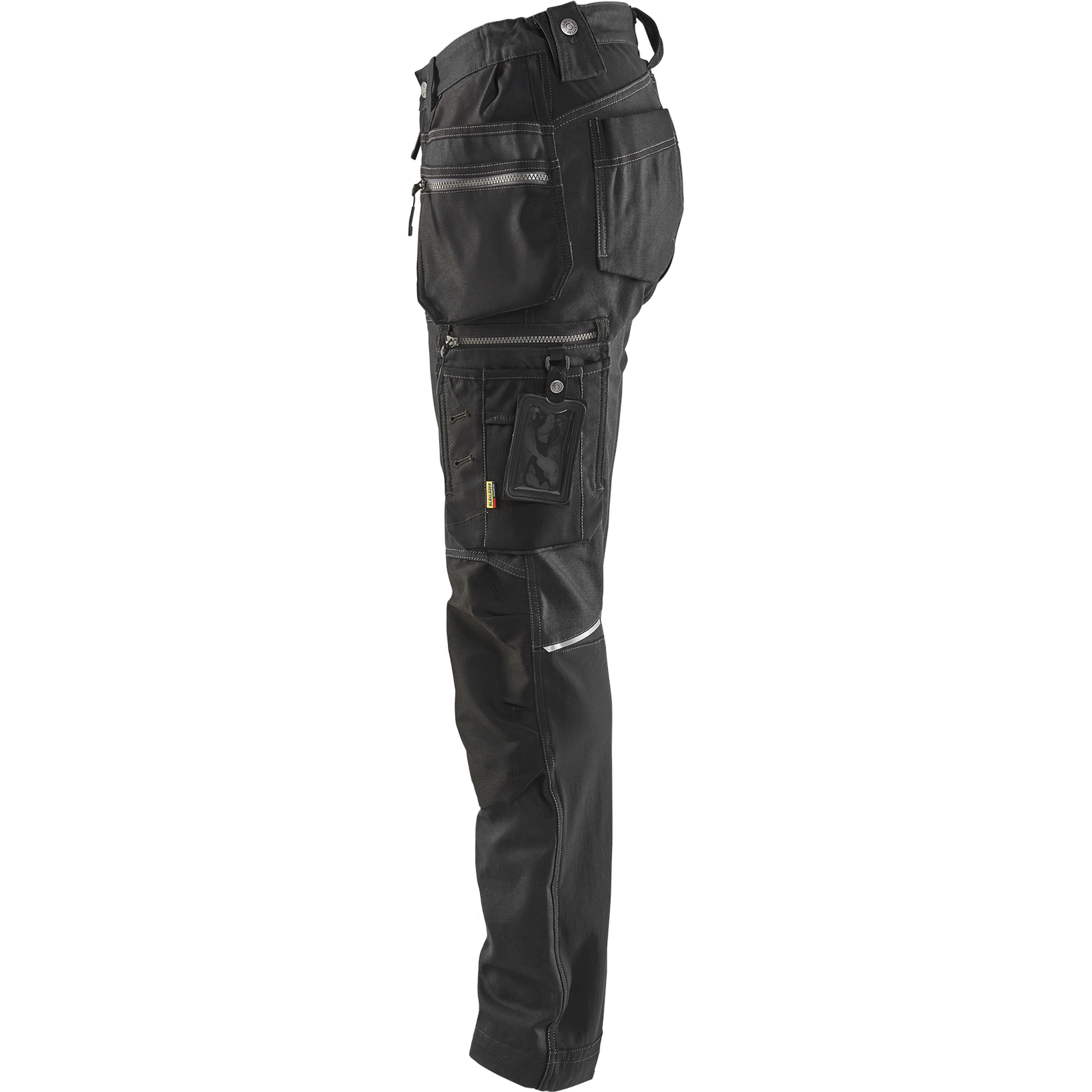 Blaklader Ladies Stretch Craftsman Work Trousers, Black (3)