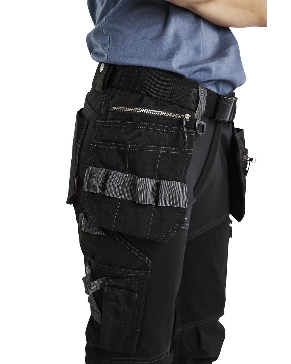 Blaklader Ladies Stretch Craftsman Work Trousers, Black (6)