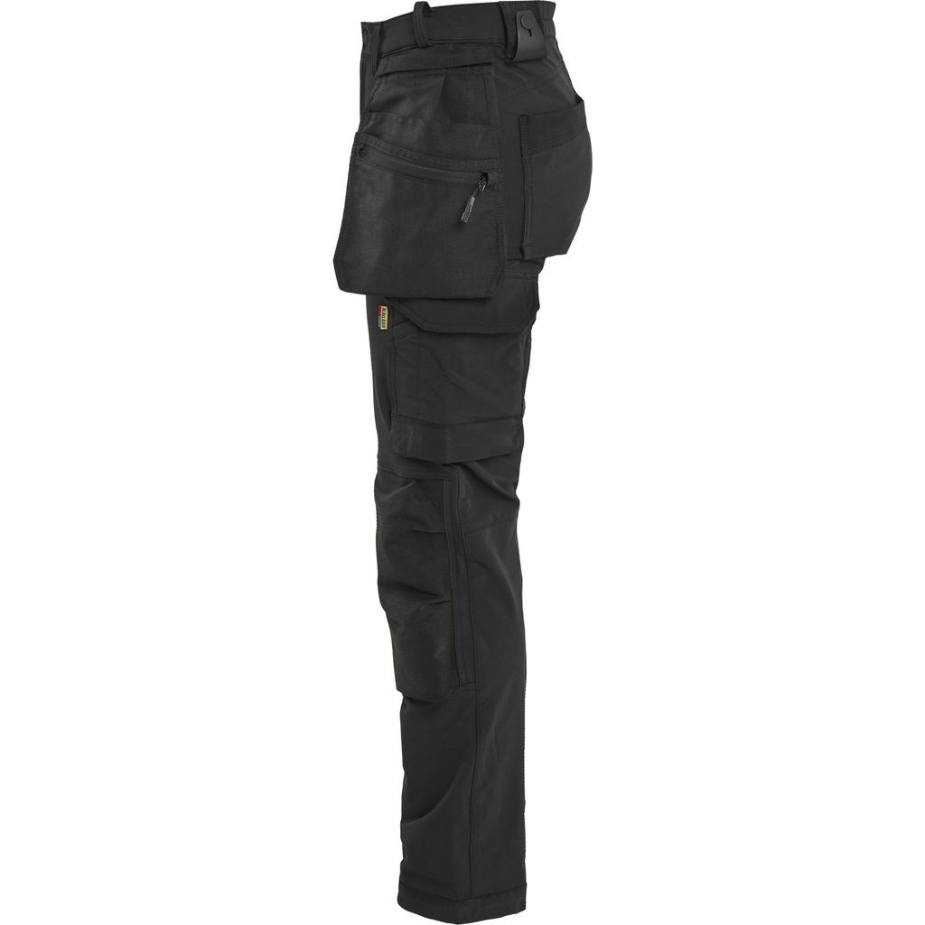 Blaklader Women's 4-Way Stretch Craftsman Trousers, Black (3)