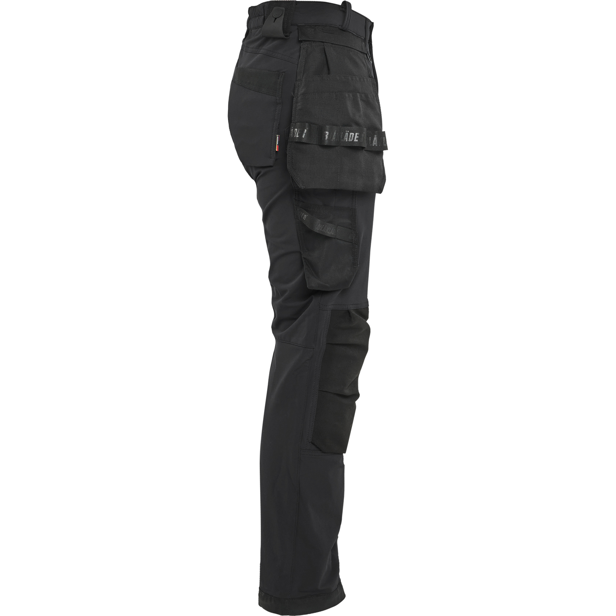 Blaklader Women's 4-Way Stretch Craftsman Trousers, Black (2)