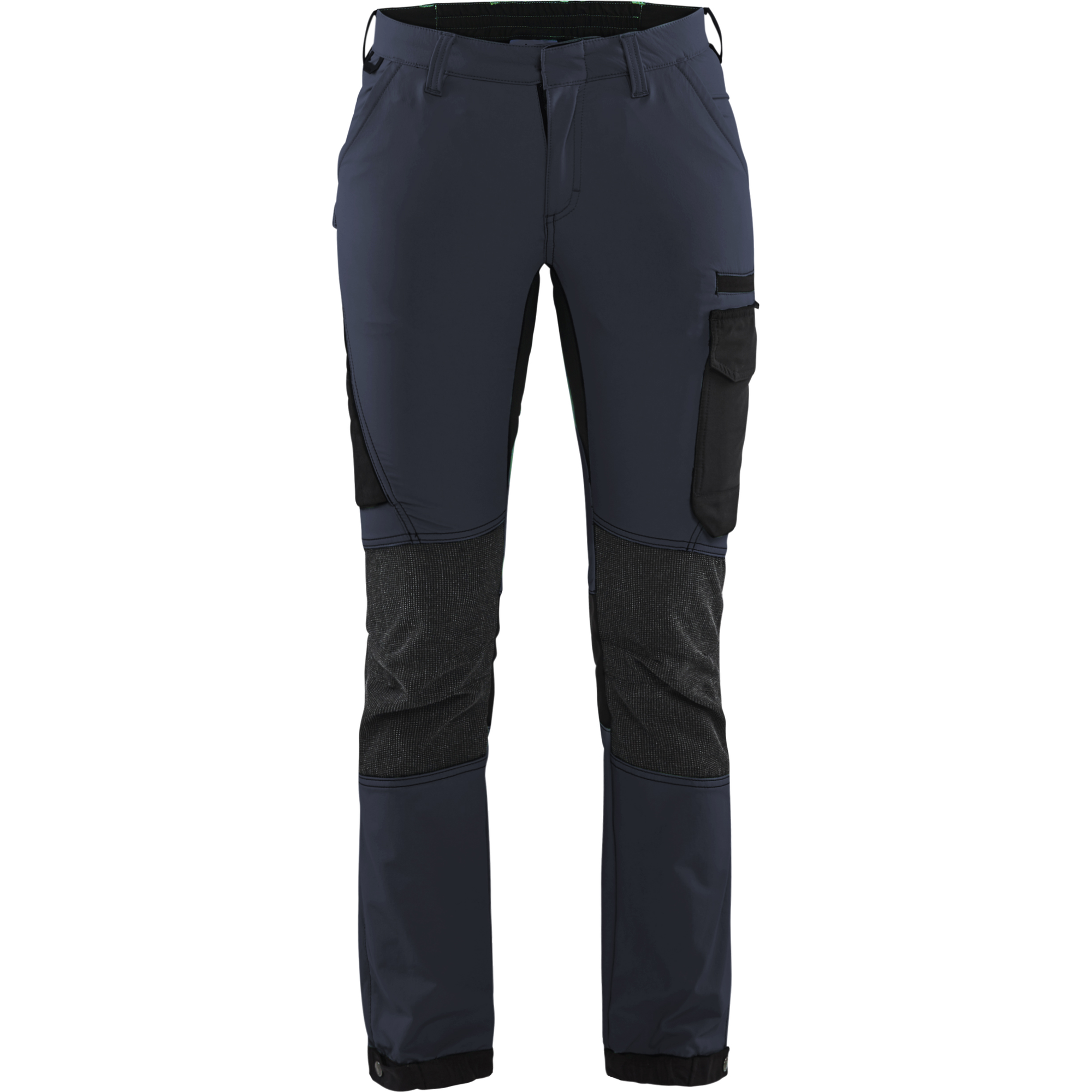 Blaklader Ladies 4-Way Stretch Work Trousers, Dark Navy/Black