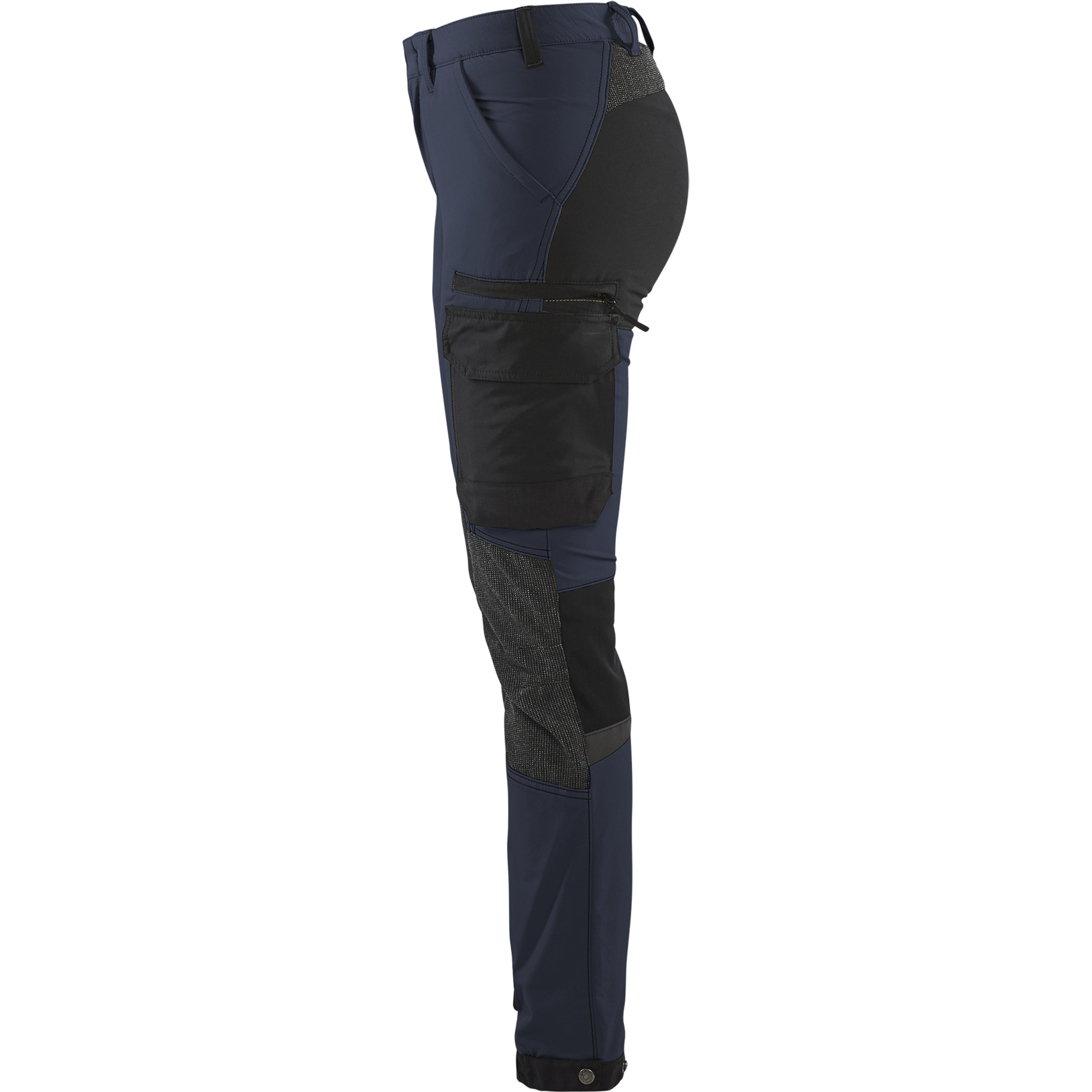 Blaklader Ladies 4-Way Stretch Work Trousers, Dark Navy/Black (3)