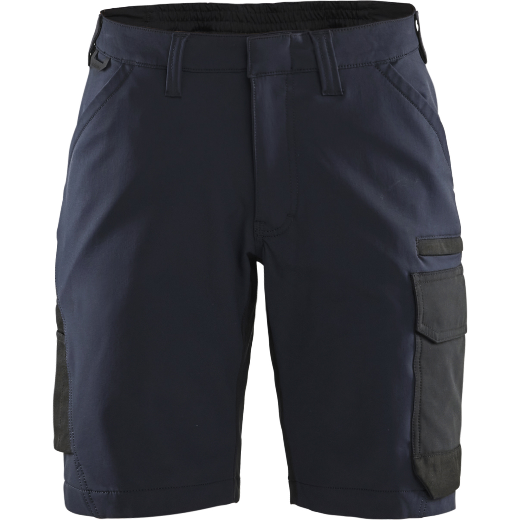 Blaklader Damen 4-Wege Stretch Shorts, Dunkel Marineblau/Schwarz