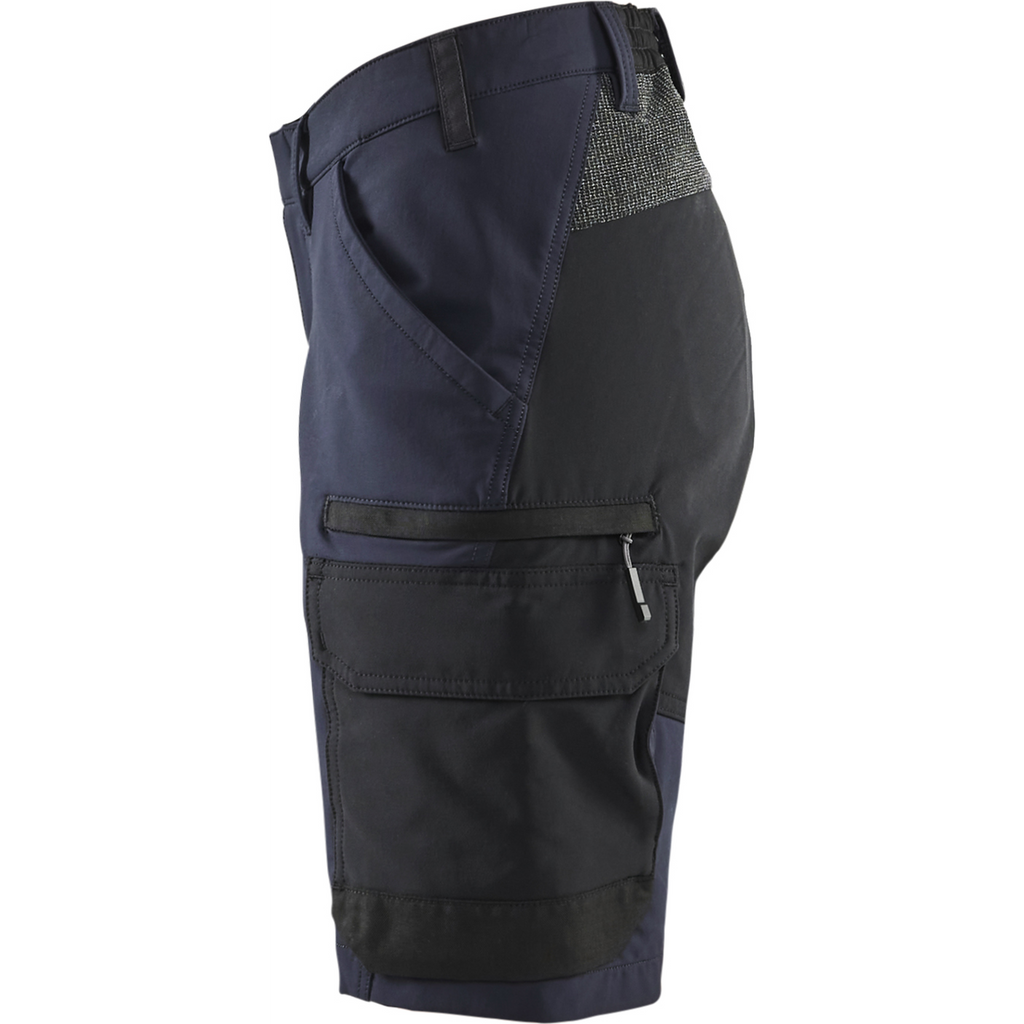 Blaklader Damen 4-Wege Stretch Shorts, Dunkel Marineblau/Schwarz (3)