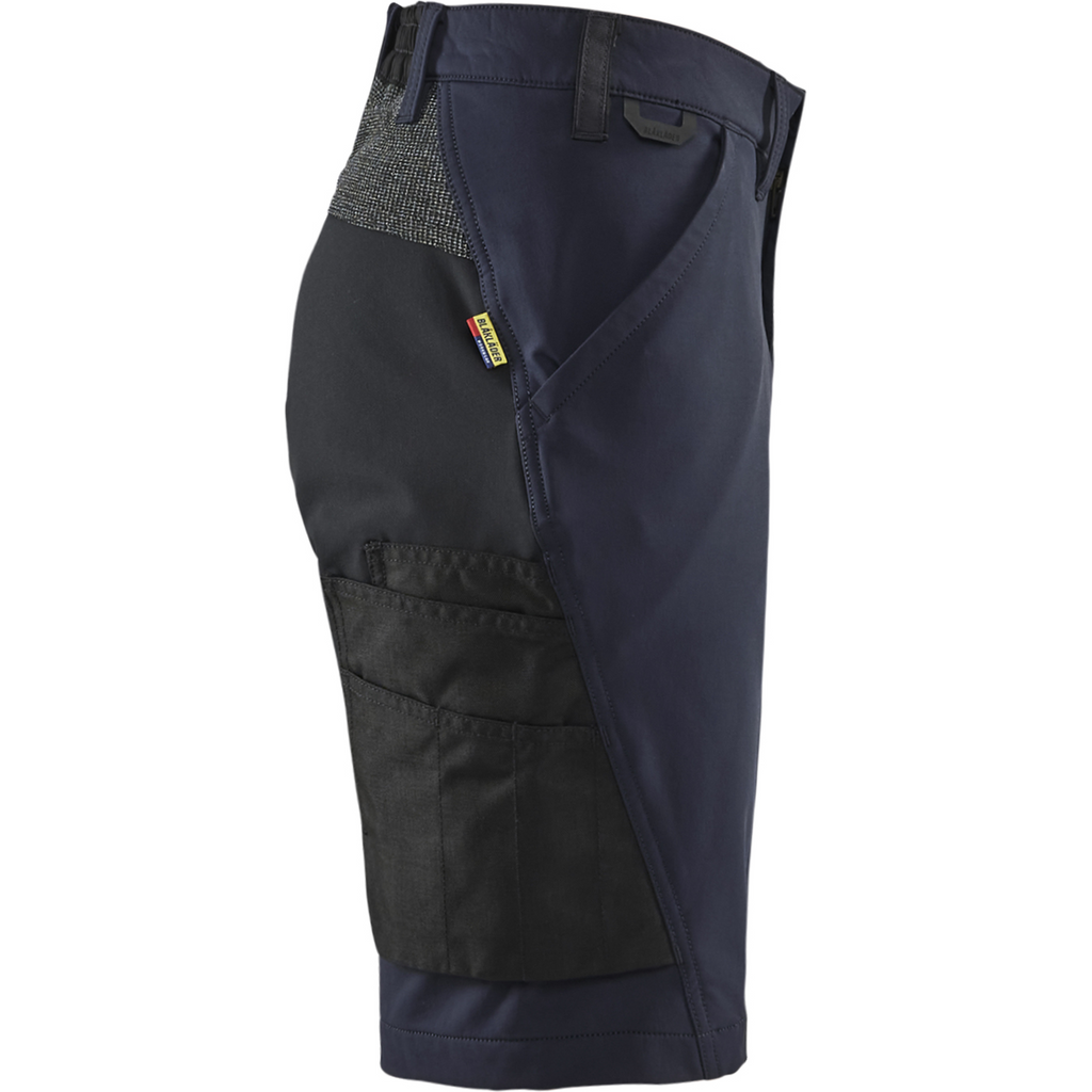 Blaklader Damen 4-Wege Stretch Shorts, Dunkel Marineblau/Schwarz (2)
