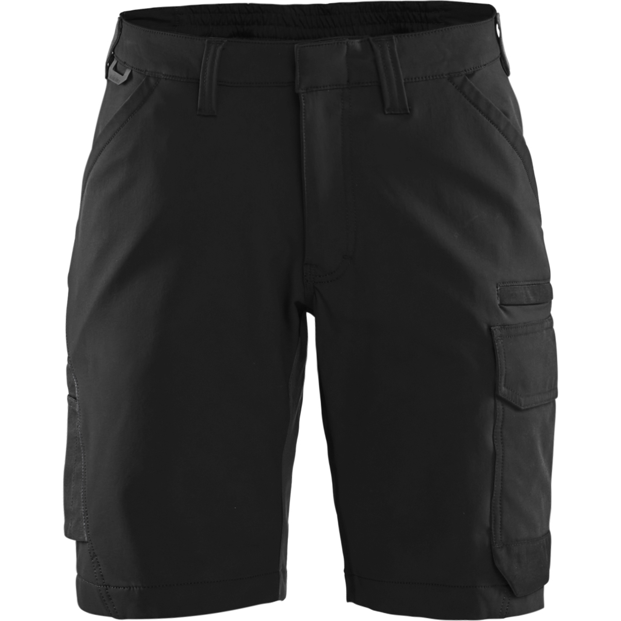 Blaklader Women's 4-Way Stretch Shorts, Black/Dark Grey