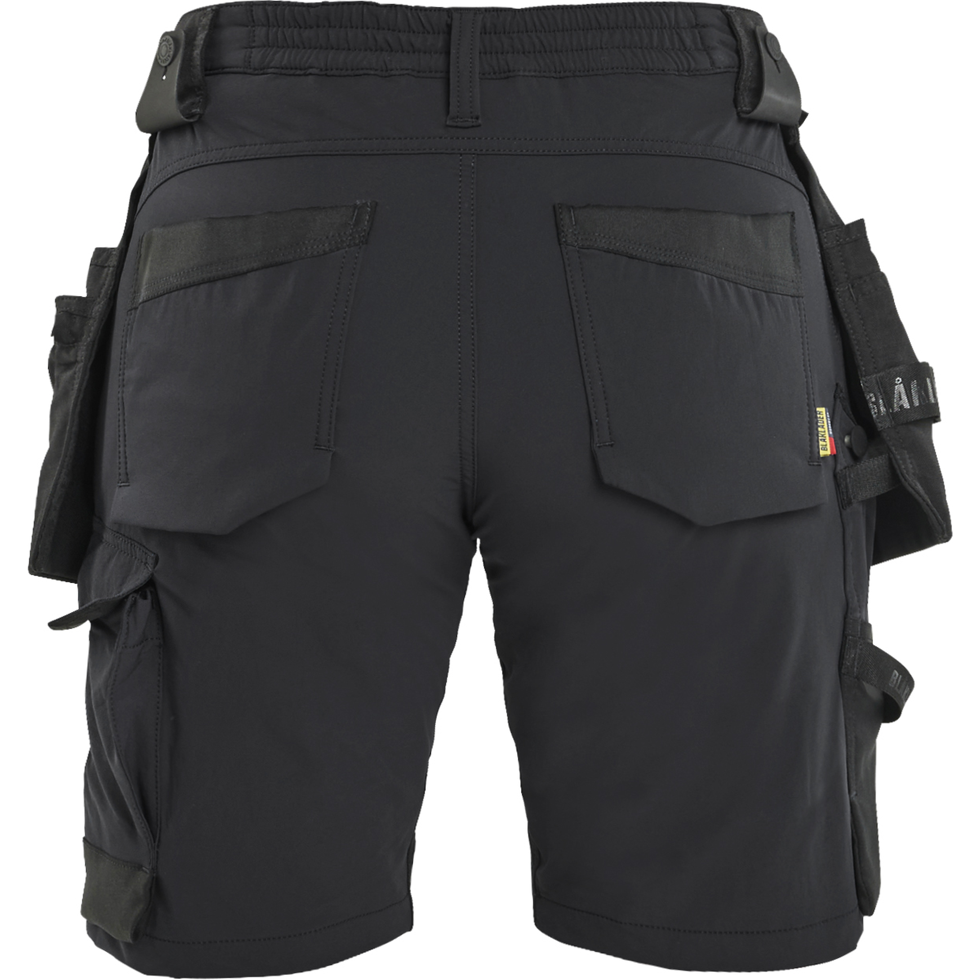Blaklader Damen 4-Wege Stretch Handwerkershorts, Schwarz (4)