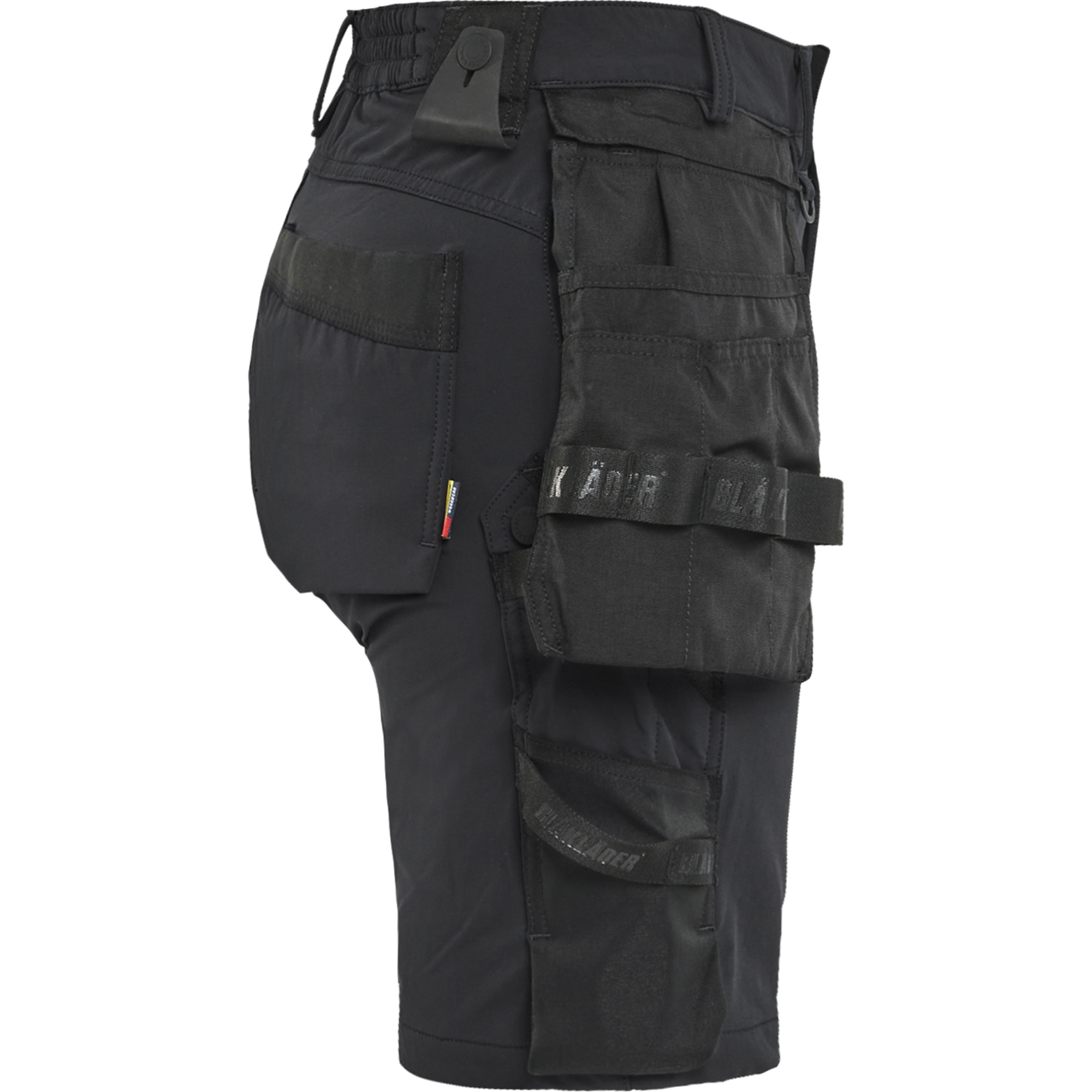 Blaklader Damen 4-Wege Stretch Handwerkershorts, Schwarz (2)