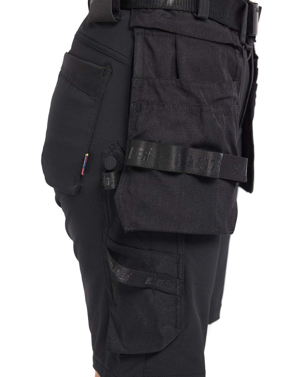 Blaklader Damen 4-Wege Stretch Handwerkershorts, Schwarz (6)
