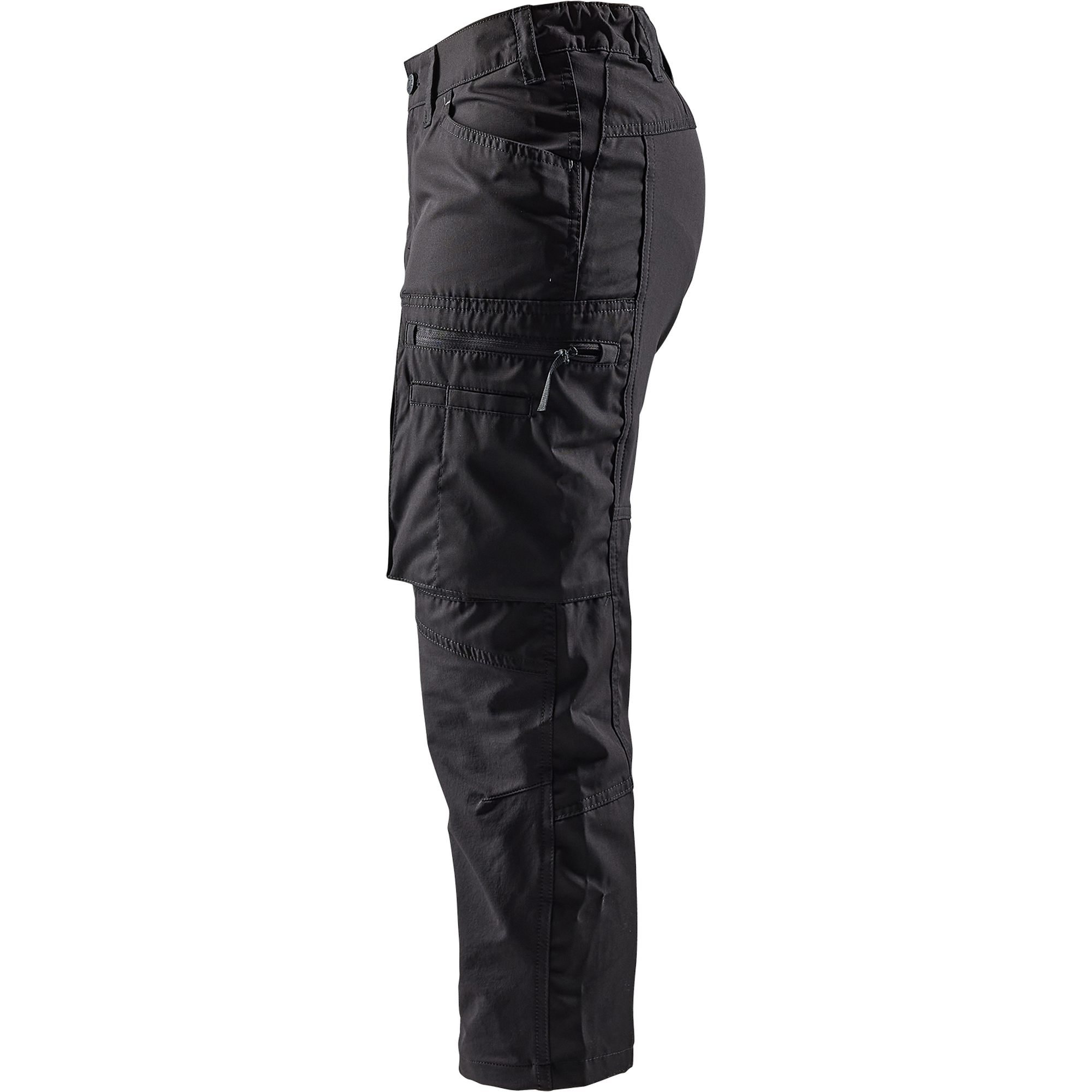 Blaklader Women's Stretch Pirate Trousers, Black (3)