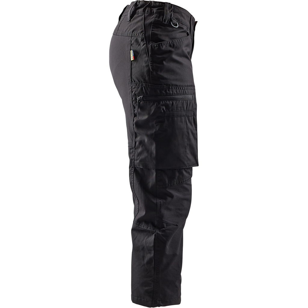 Blaklader Women's Stretch Pirate Trousers, Black (2)