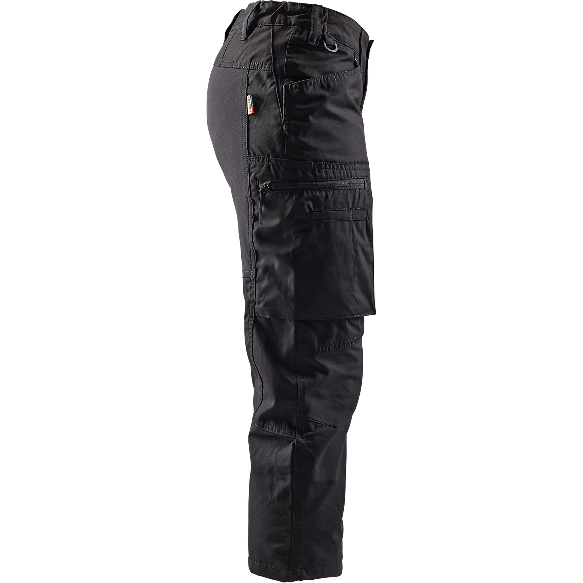 Blaklader Women's Stretch Pirate Trousers, Black (2)