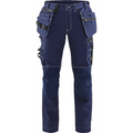 Blaklader Ladies Stretch Craftsman Work Trousers, Navy Blue