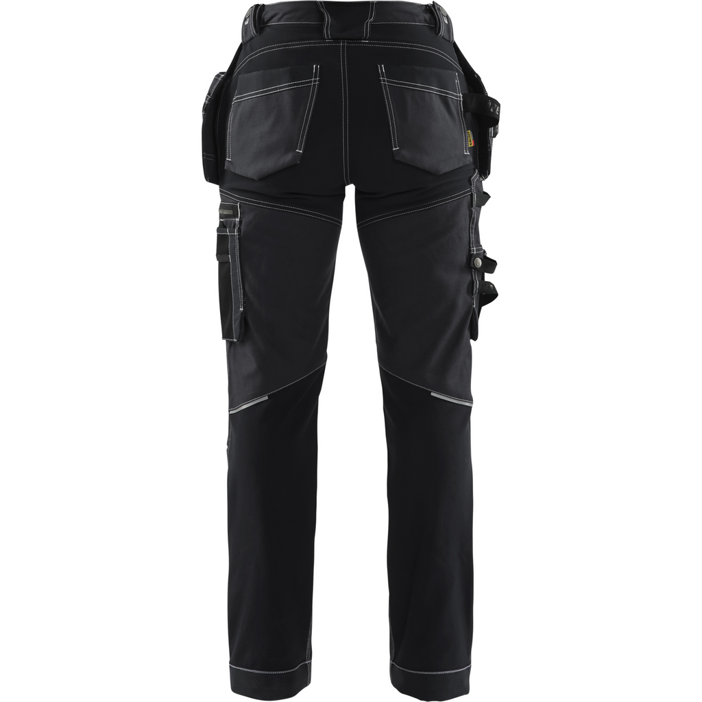 Blaklader Ladies Stretch Craftsman Work Trousers, Black (4)