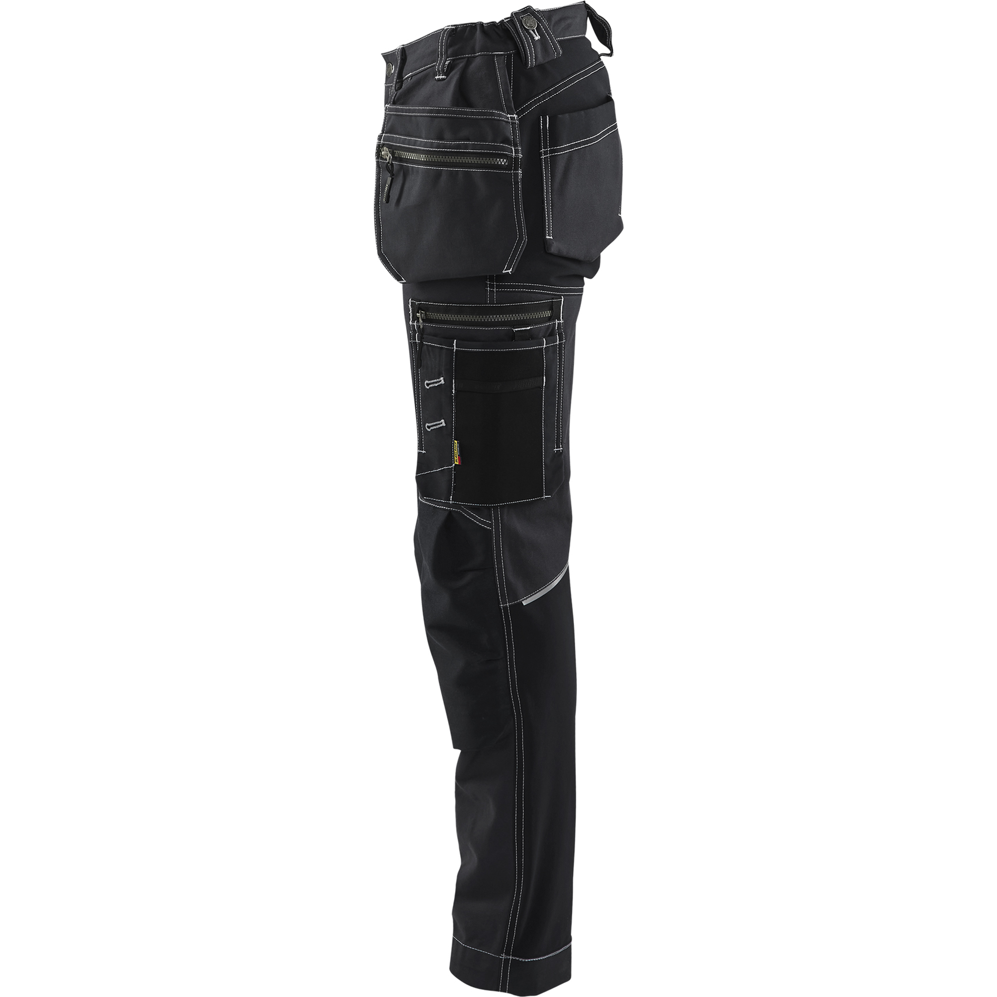 Blaklader Ladies Stretch Craftsman Work Trousers, Black (3)