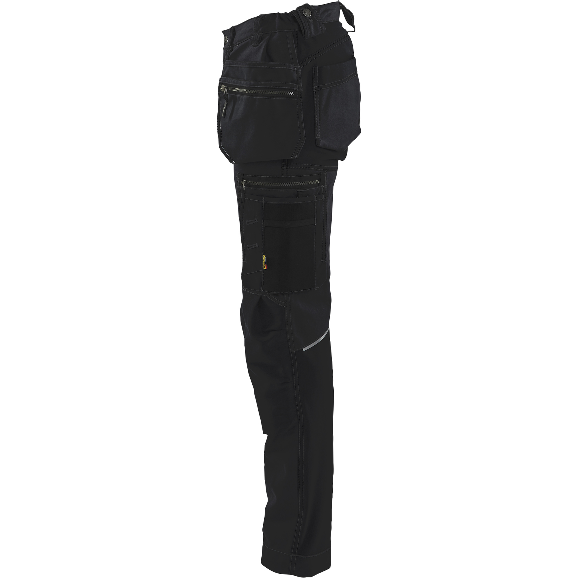 Blaklader Ladies Stretch Craftsman Work Trousers, Black (3)