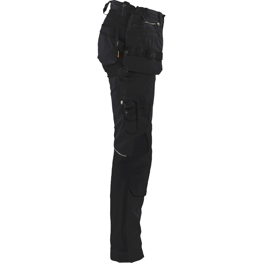 Blaklader Ladies Stretch Craftsman Work Trousers, Black (2)
