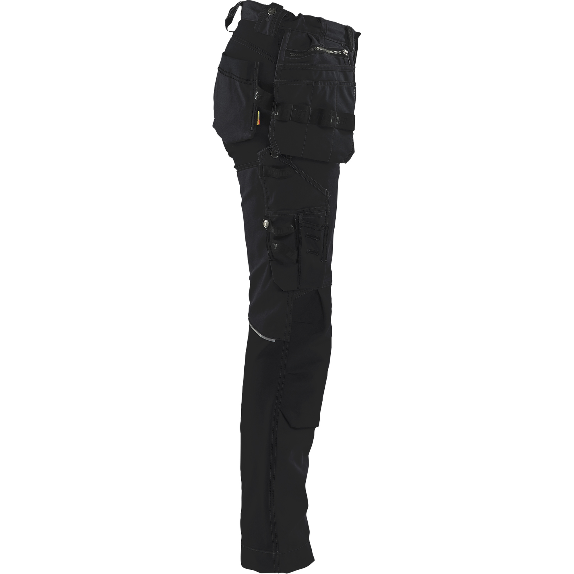 Blaklader Ladies Stretch Craftsman Work Trousers, Black (2)