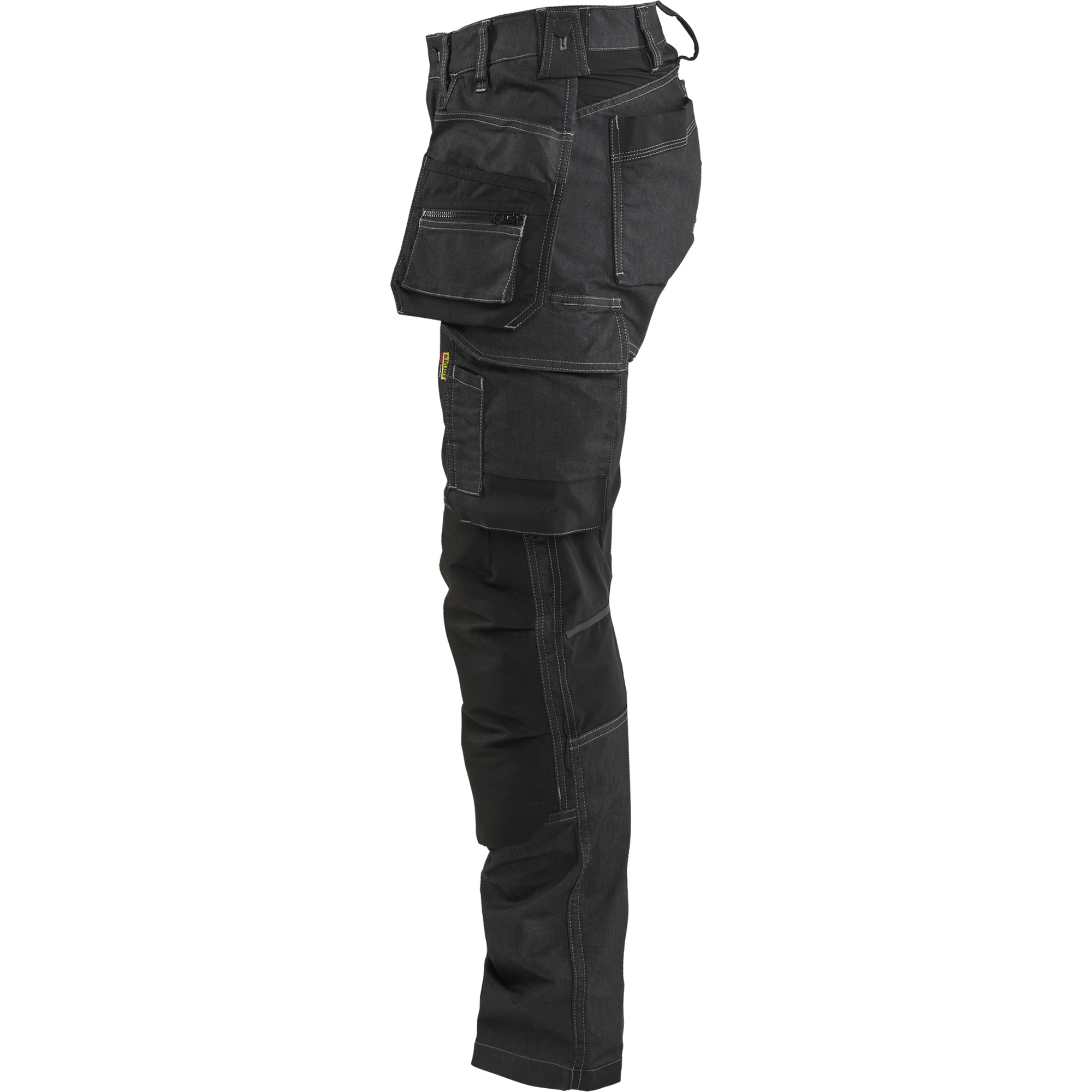 Blaklader Damen Denim Stretch Handwerker Arbeitshose, Schwarz (3)