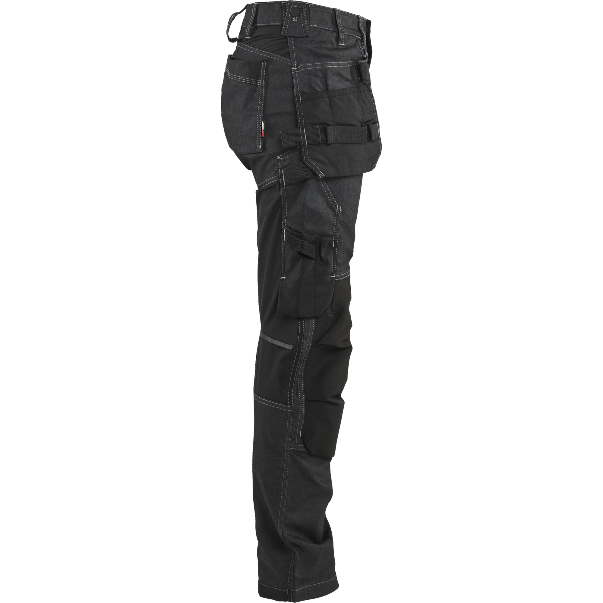 Blaklader Damen Denim Stretch Handwerker Arbeitshose, Schwarz (2)