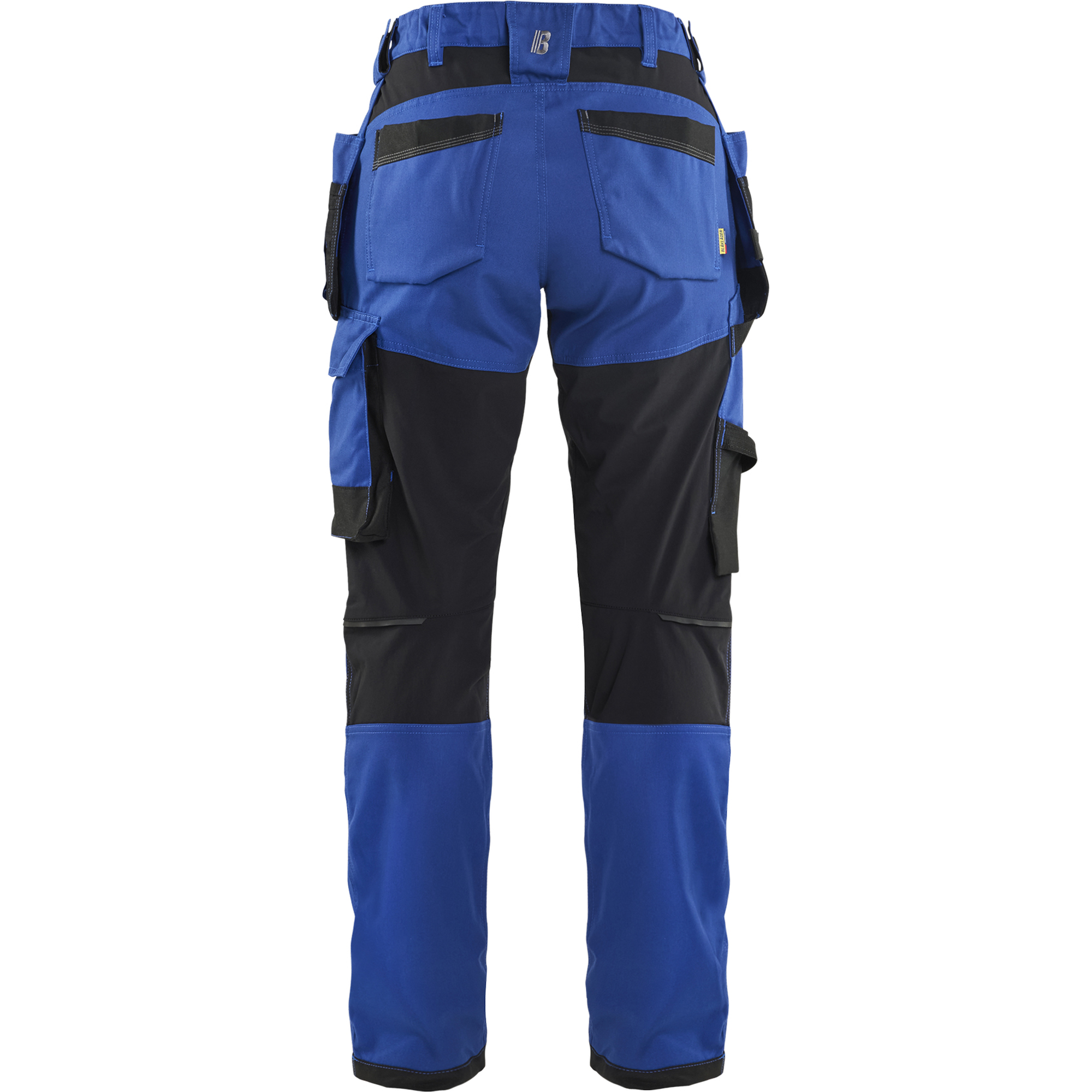 Blaklader Ladies Stretch Craftsman Work Trousers, Cornflower Blue/Black (4)
