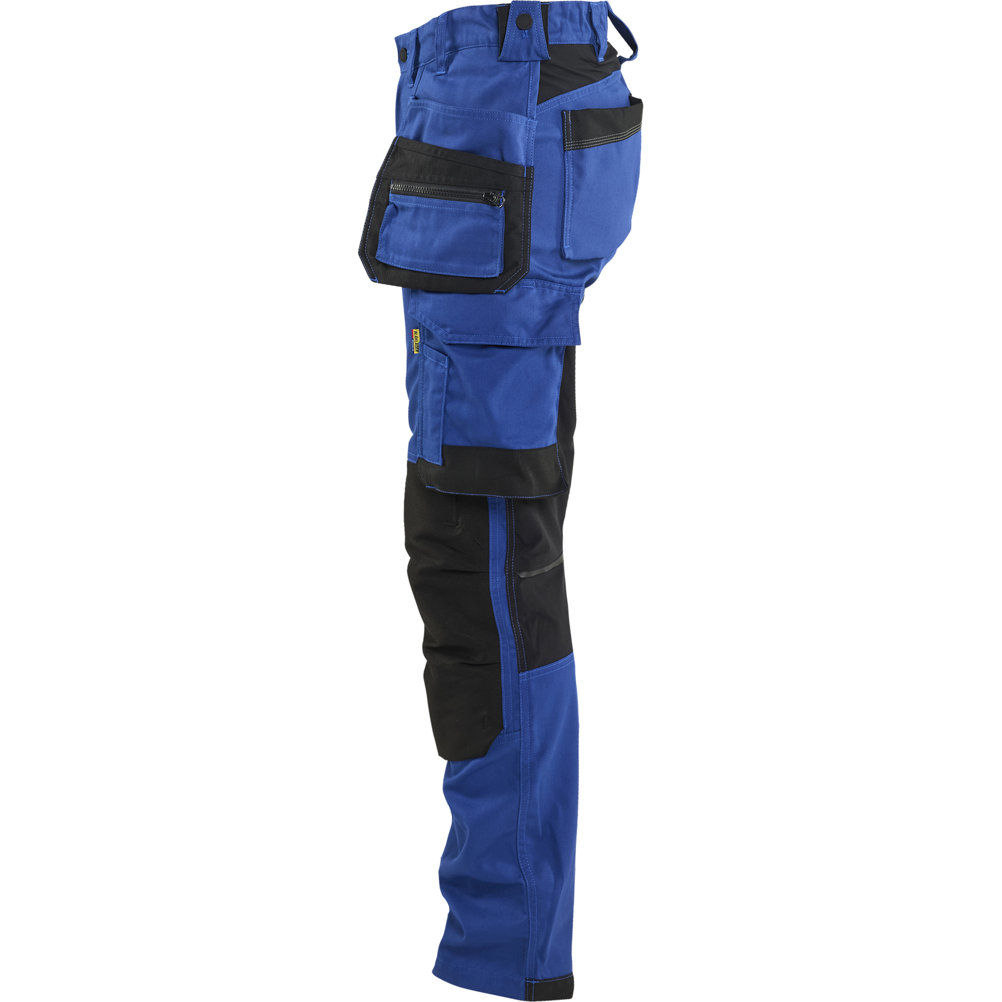 Blaklader Ladies Stretch Craftsman Work Trousers, Cornflower Blue/Black (3)