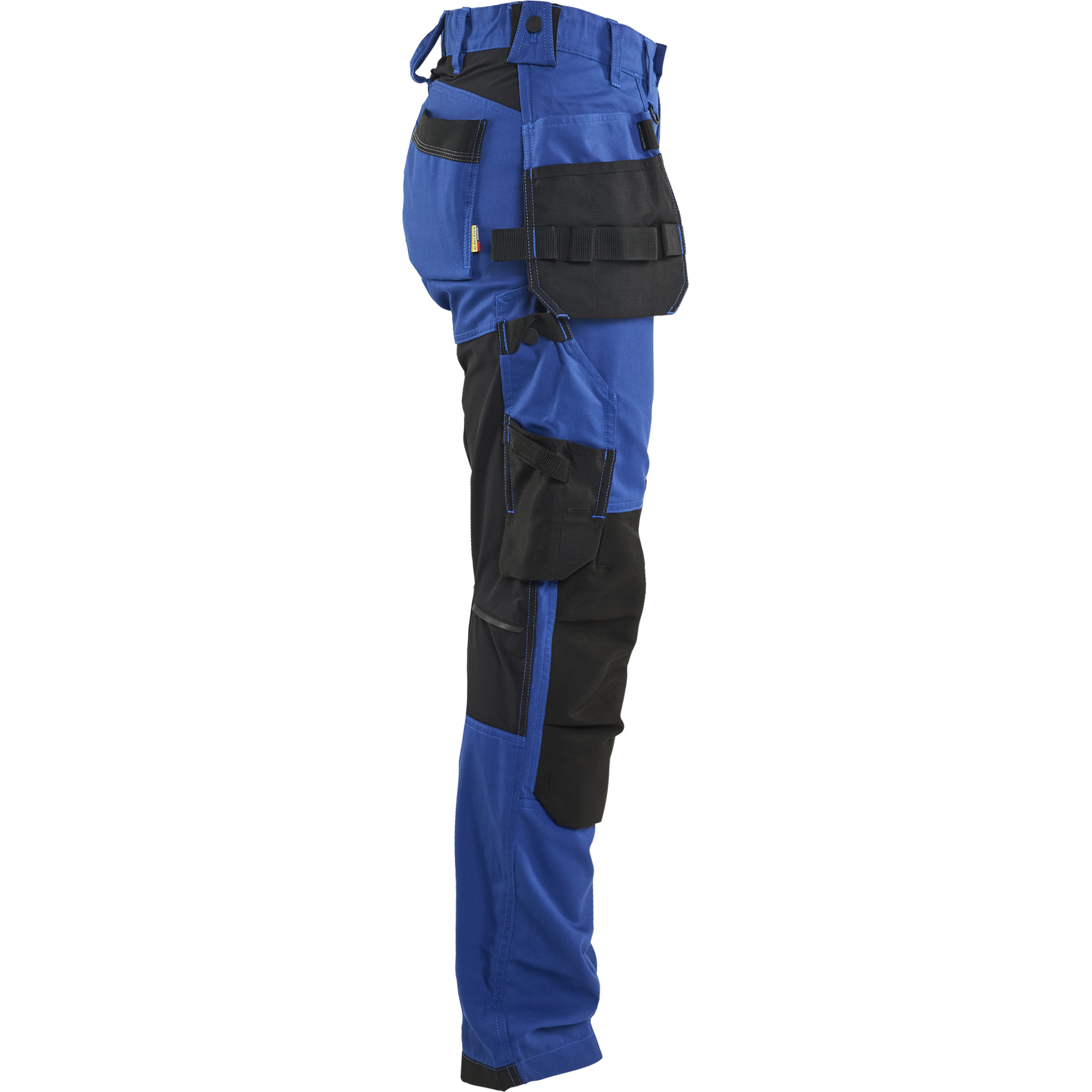 Blaklader Ladies Stretch Craftsman Work Trousers, Cornflower Blue/Black (2)