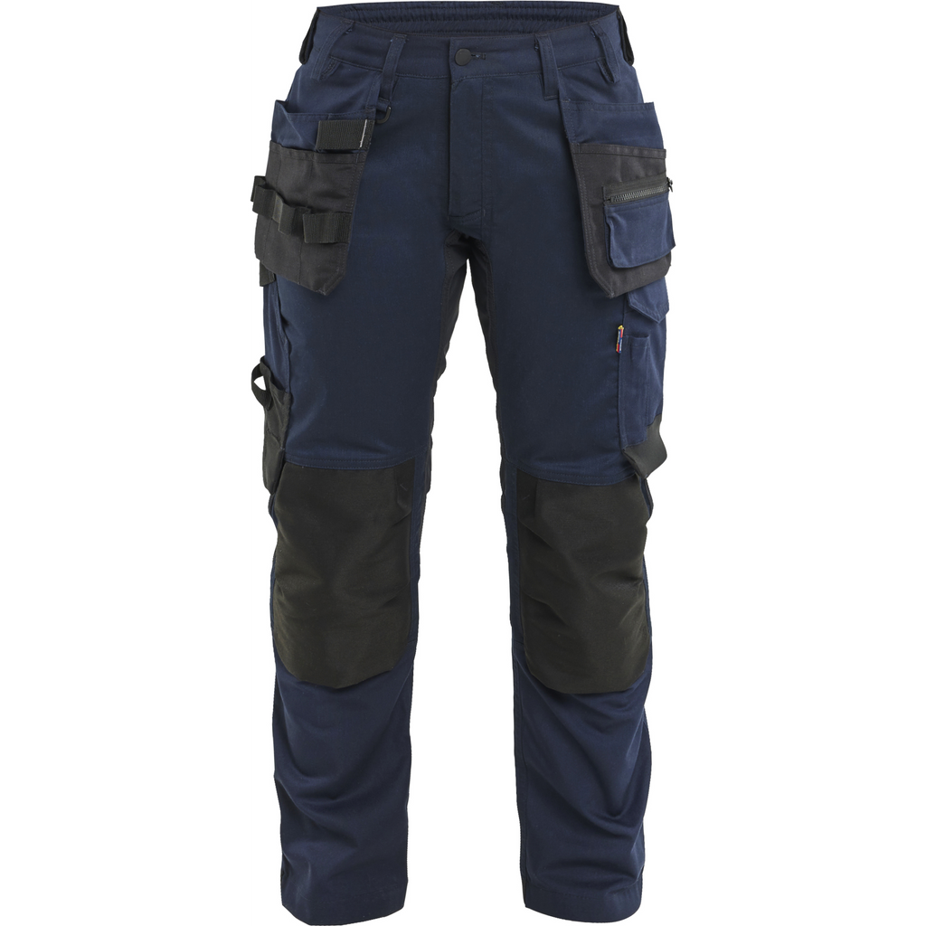 Blaklader Ladies Stretch Craftsman Work Trousers, Dark Navy