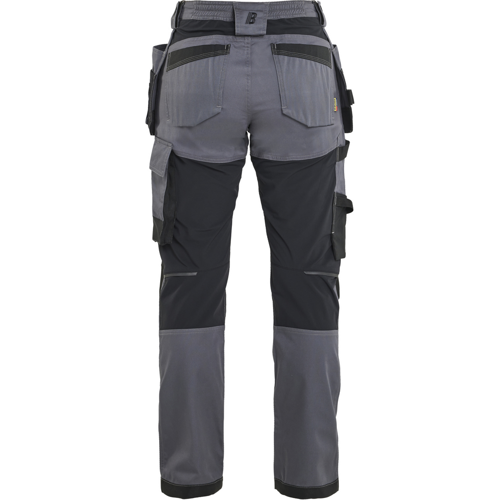 Blaklader Ladies Stretch Craftsman Work Trousers, Mid Grey (4)