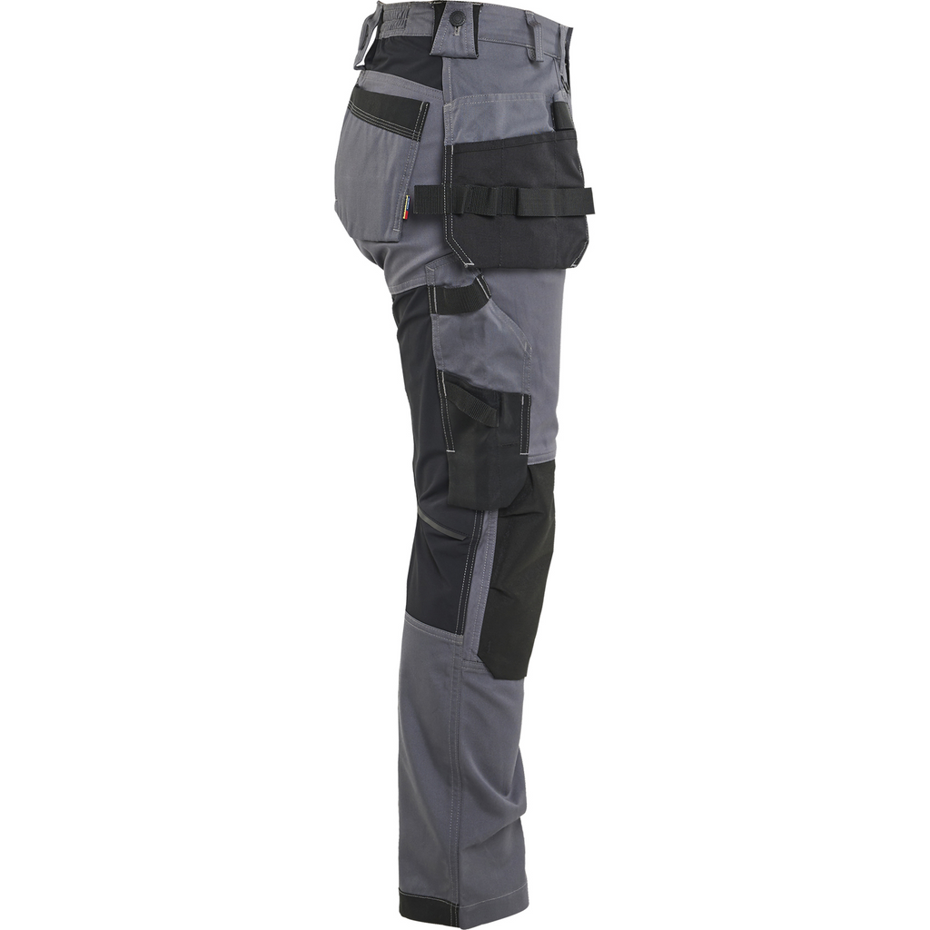 Blaklader Ladies Stretch Craftsman Work Trousers, Mid Grey (2)