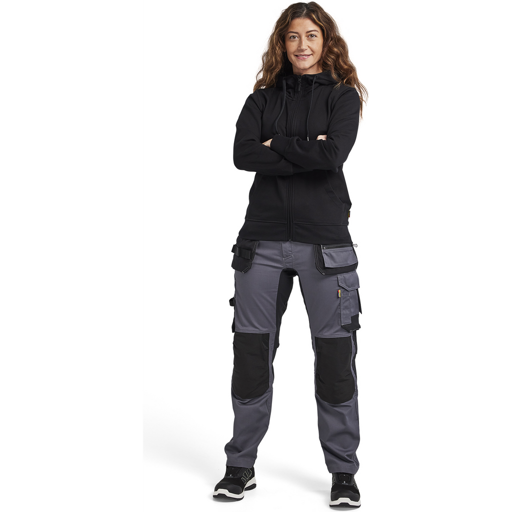 Blaklader Ladies Stretch Craftsman Work Trousers, Mid Grey (5)