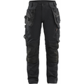 Blaklader Ladies Stretch Craftsman Work Trousers, Black