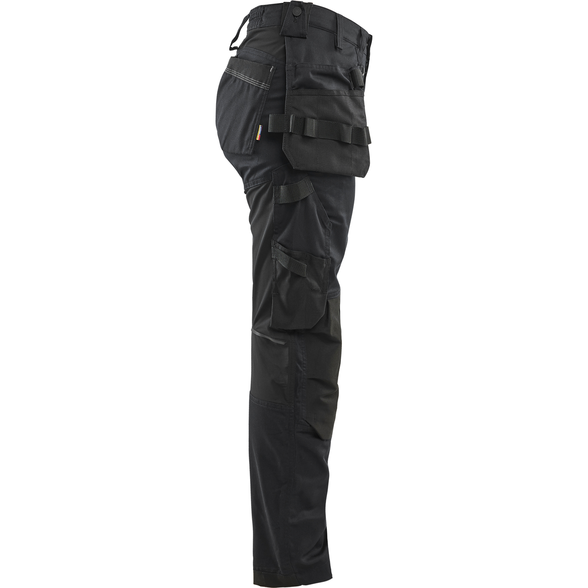 Blaklader Ladies Stretch Craftsman Work Trousers, Black (2)