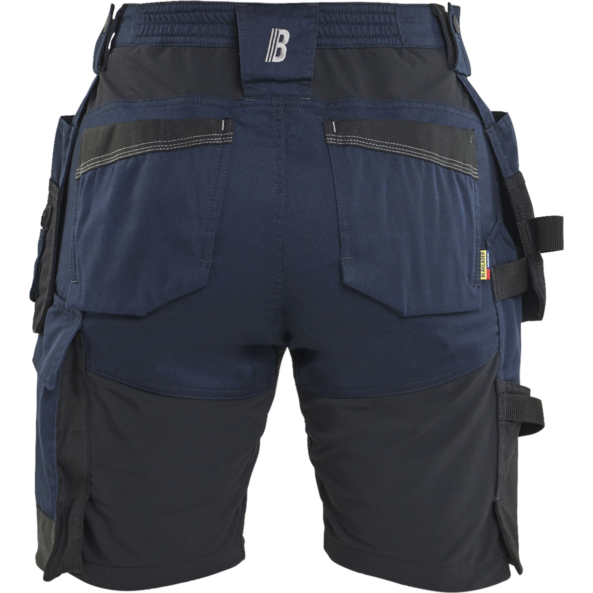 Blaklader Ladies Stretch Craftsman Shorts, Dark Navy (4)