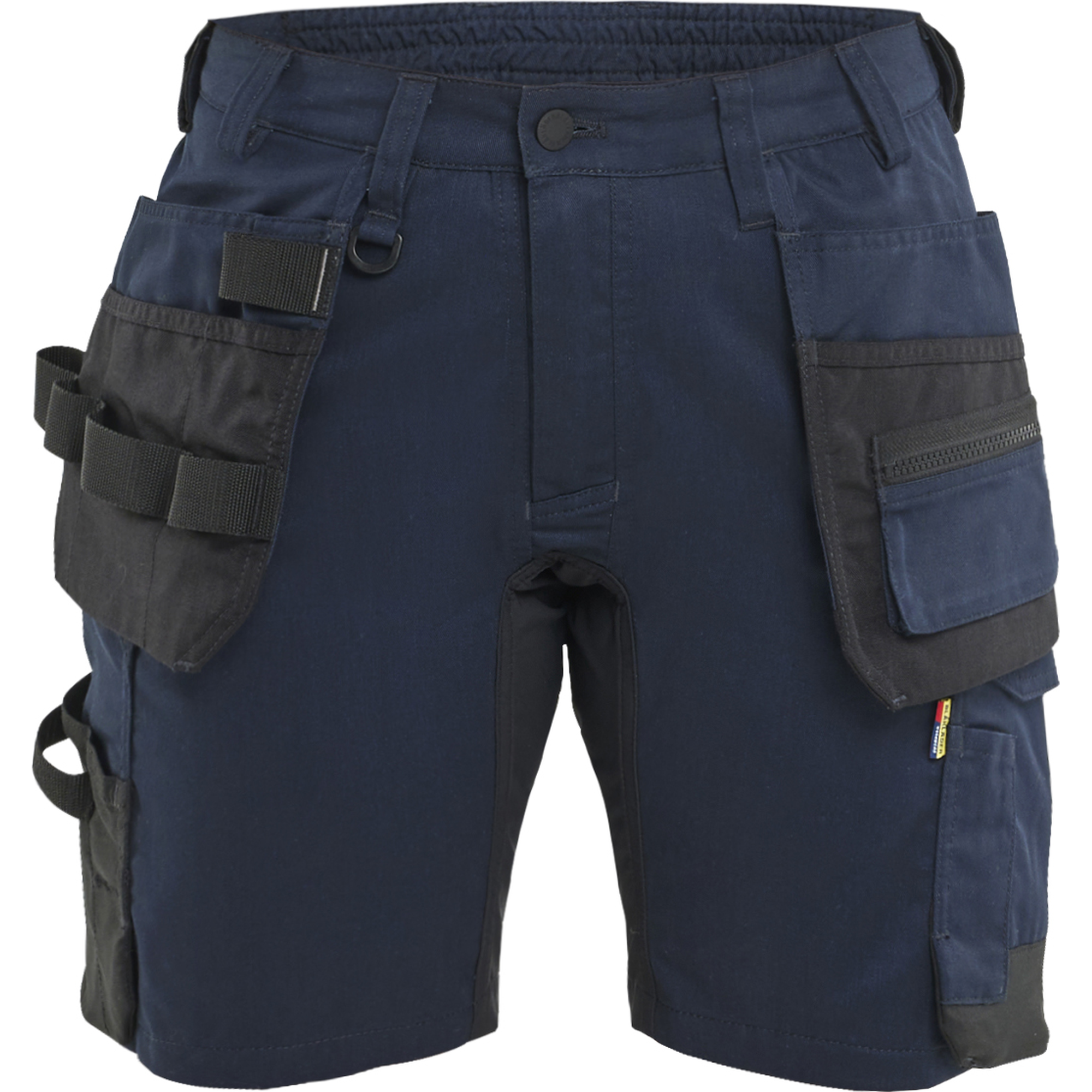 Blaklader Ladies Stretch Craftsman Shorts, Dark Navy