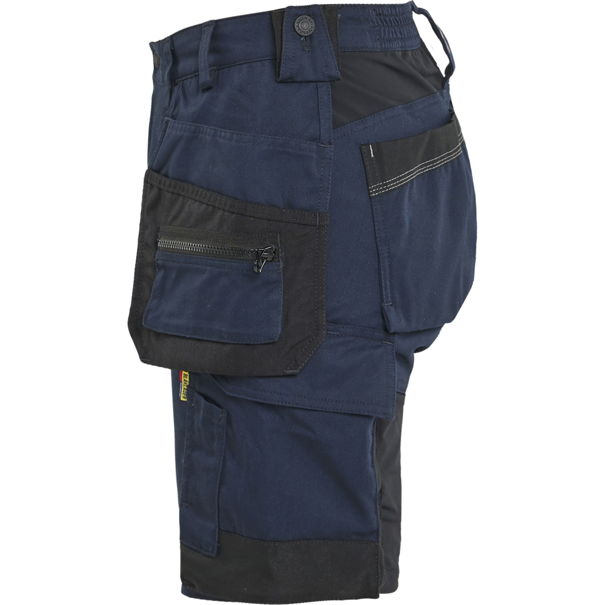 Blaklader Ladies Stretch Craftsman Shorts, Dark Navy (3)