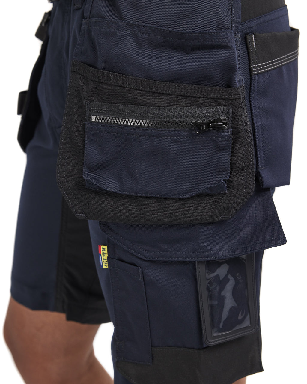 Blaklader Ladies Stretch Craftsman Shorts, Dark Navy (7)