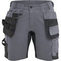 Blaklader Ladies Stretch Craftsman Shorts, Medium Grey