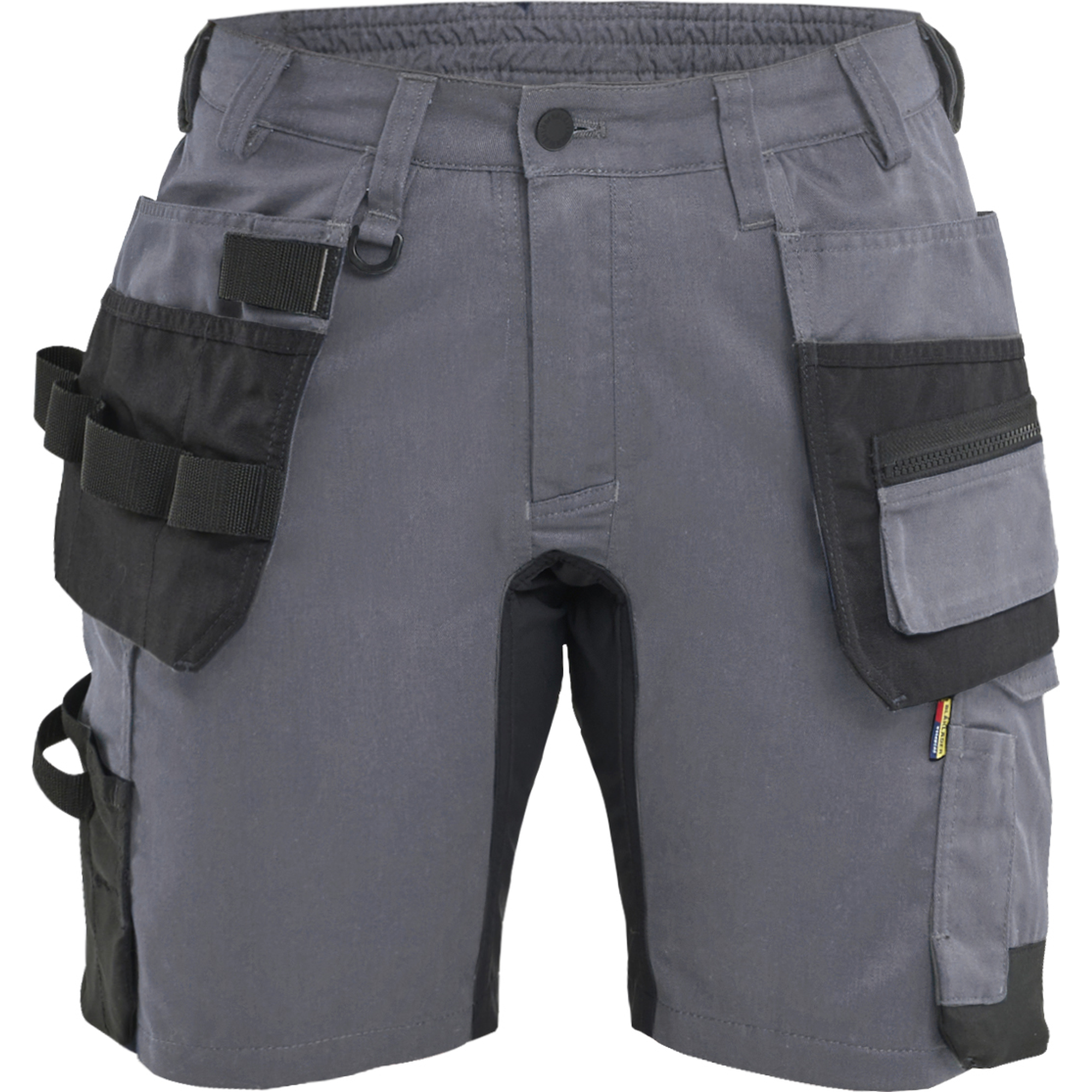 Blaklader Ladies Stretch Craftsman Shorts, Medium Grey