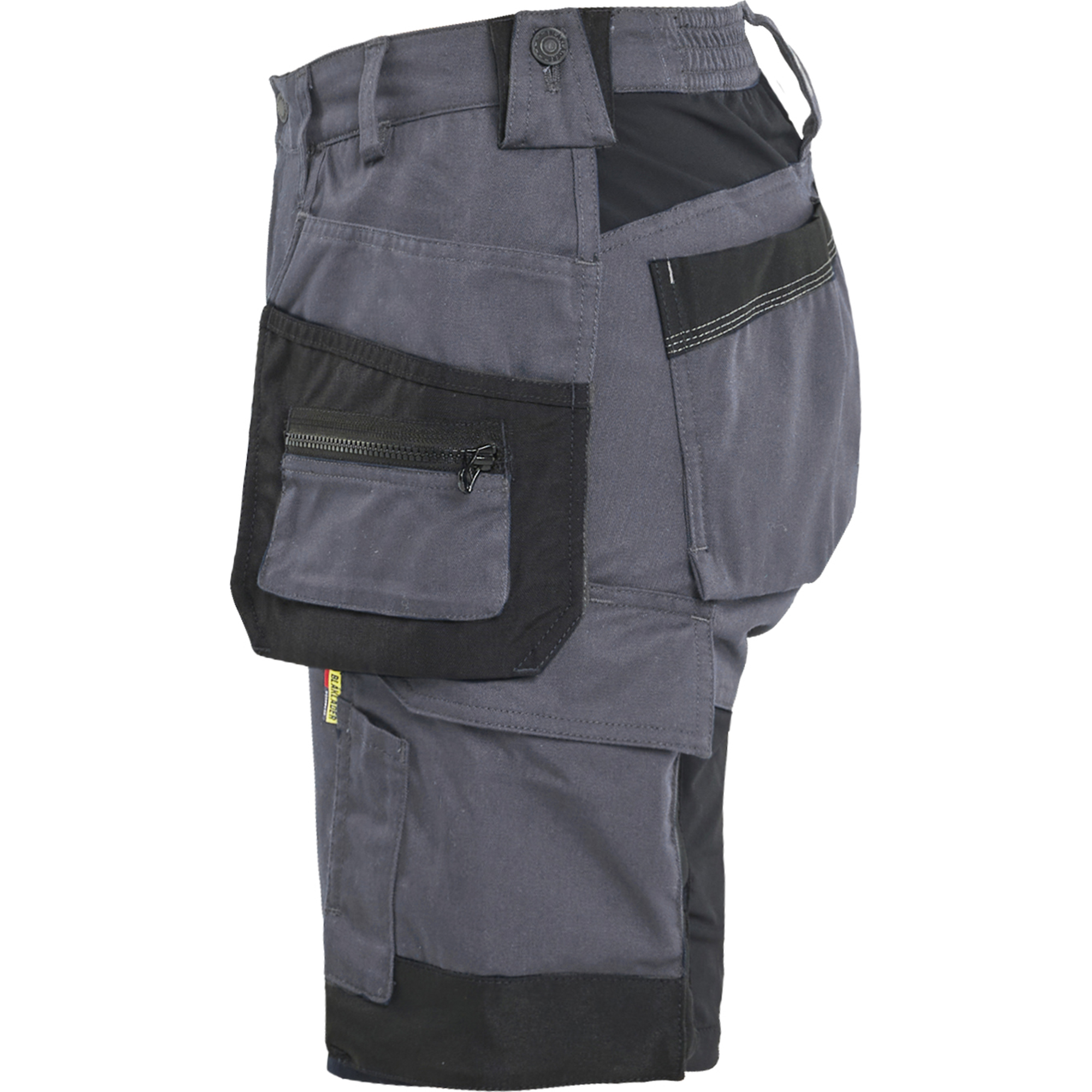 Blaklader Ladies Stretch Craftsman Shorts, Medium Grey (3)