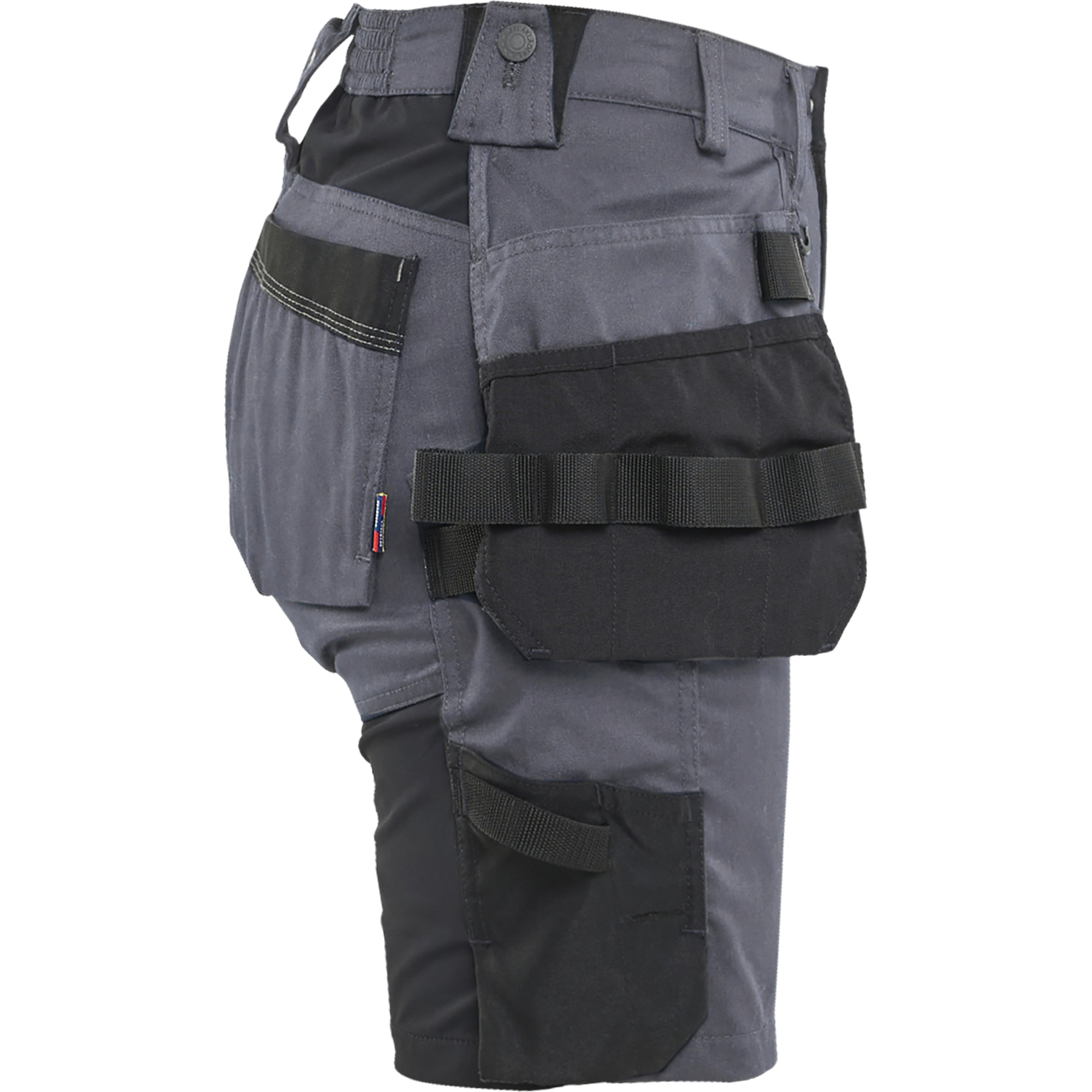 Blaklader Ladies Stretch Craftsman Shorts, Medium Grey (2)