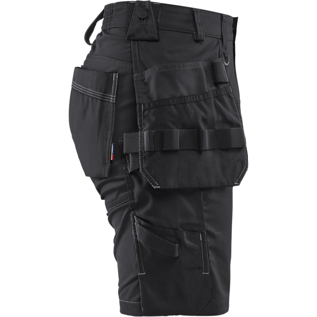 Blaklader Ladies Stretch Craftsman Shorts, Black (2)
