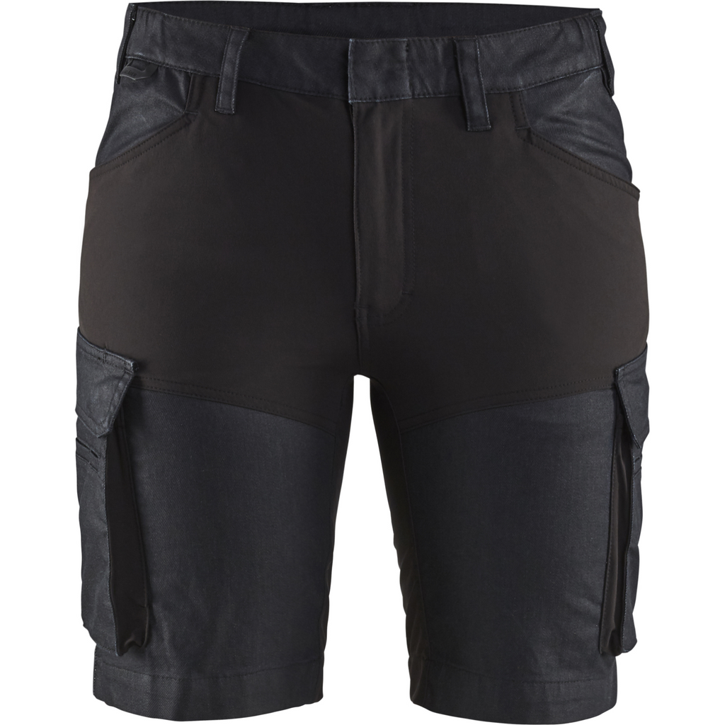 Blaklader Ladies Stretch Shorts, Navy/Black