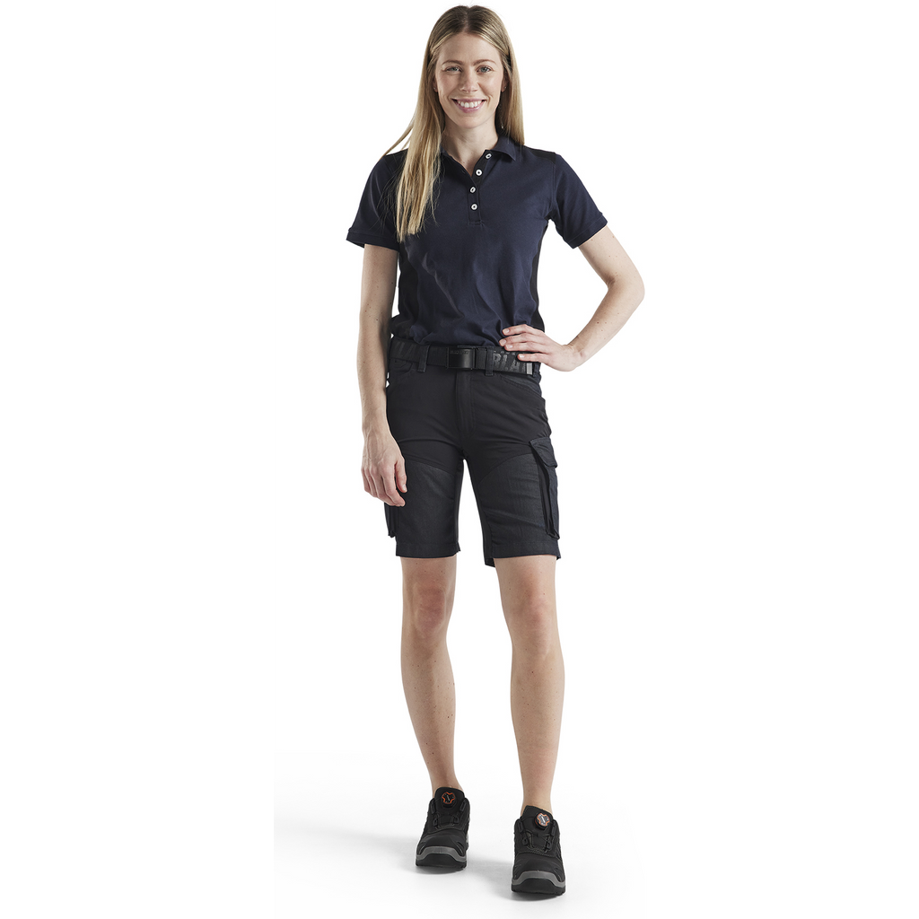 Blaklader Ladies Stretch Shorts, Navy/Black (5)