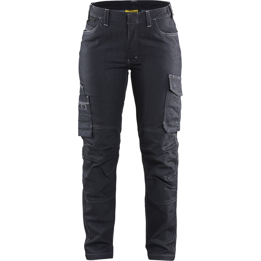 Blaklader Ladies Stretch Work Trousers, Navy Blue