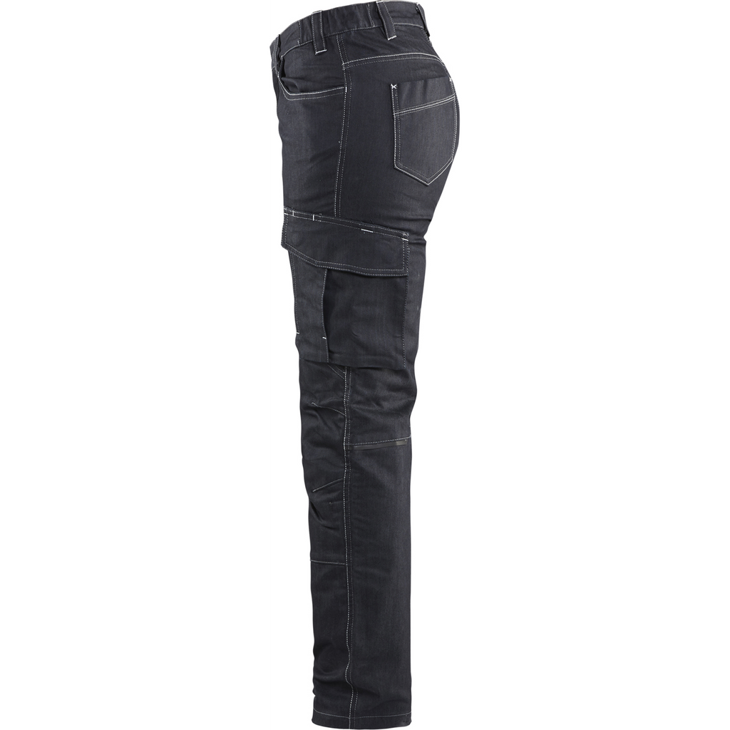 Blaklader Ladies Stretch Work Trousers, Navy Blue (3)