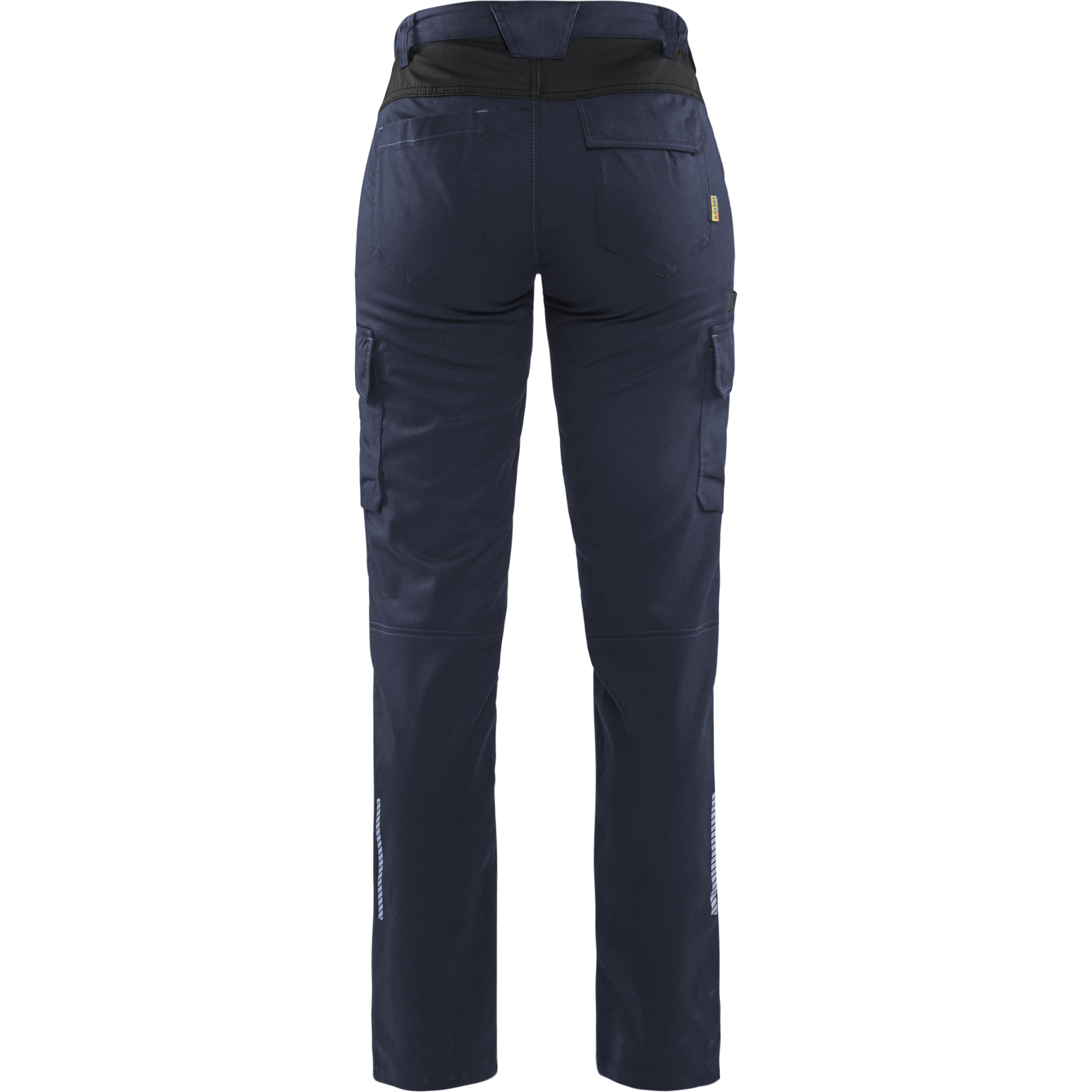 Blaklader Ladies Stretch Industrial Work Trousers, Dark Navy/Black (4)